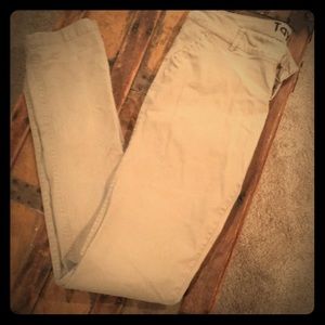 Delia’s 36 inseam Taylor skinny khaki pants